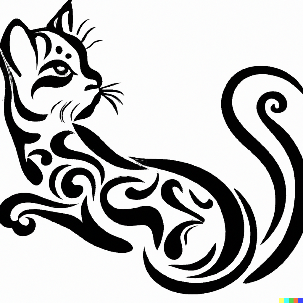 kot tatuaż wzory
