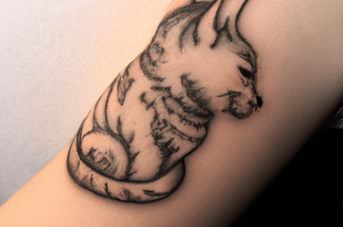 Tatuaż kot na kostce, za uchem na nadgarstku, jakie ma znaczenie i czy warto go zrobić?
