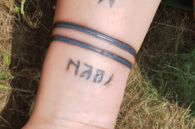 Tatuaż napisy hebrajskie – cytaty, sentencje, alfabet, imiona i wzory
