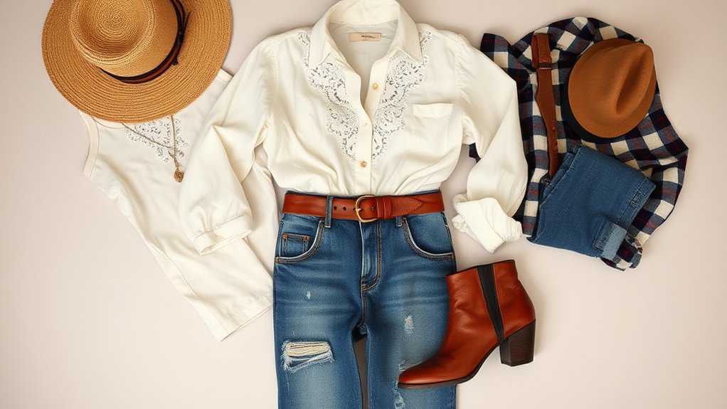 Opcje obuwia w stylu country