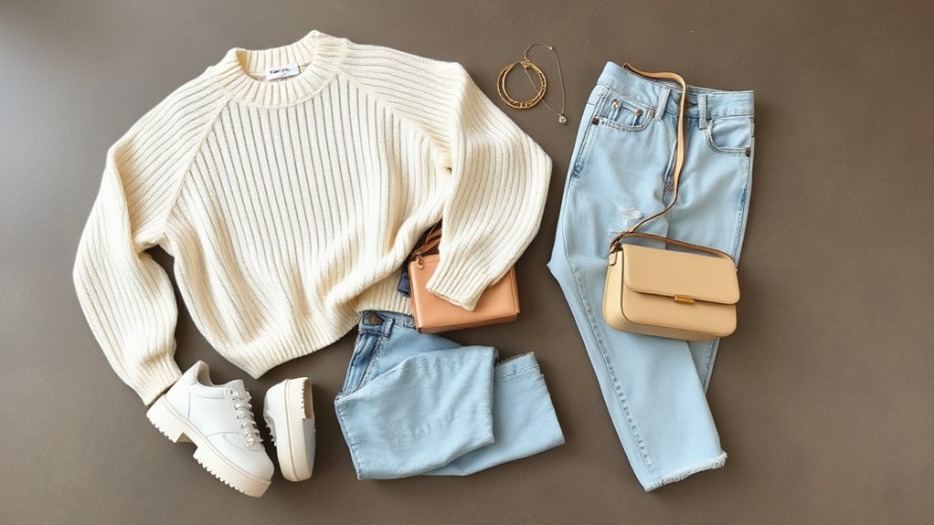 bezdobrowy stylowy codzienny wygląd