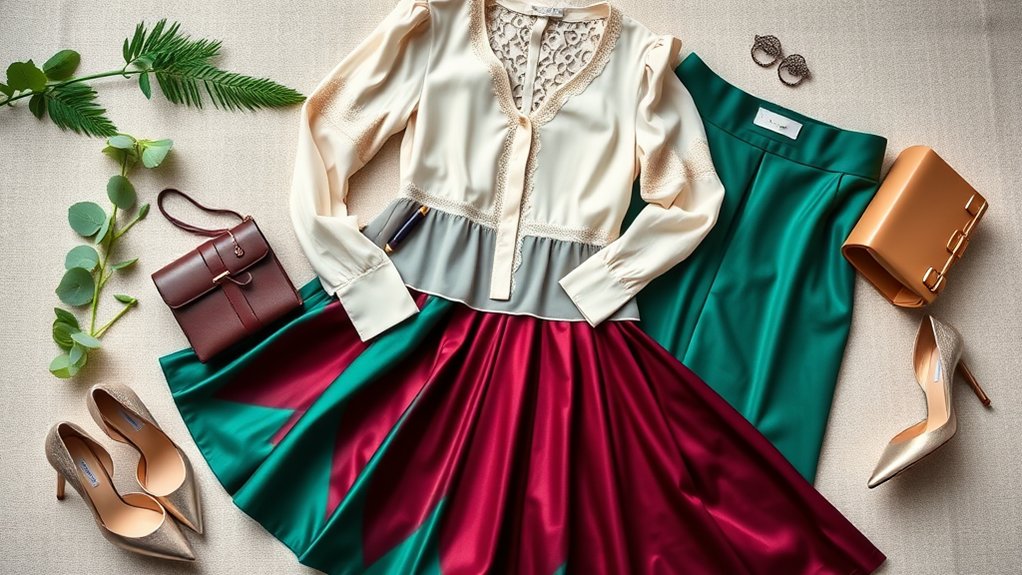 eleganckie spódnice z wysokim stanem