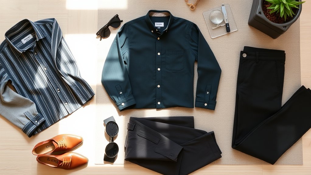 flattering styles for overweight men - stylizacje podkreślające dla otyłych mężczyzn