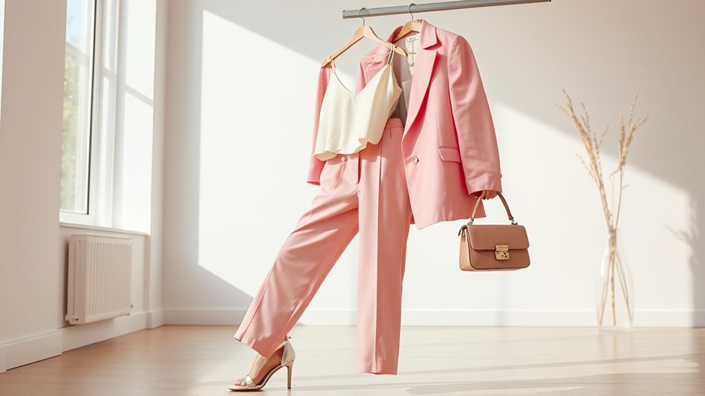 stylowe różowe outfit'y wszechstronność