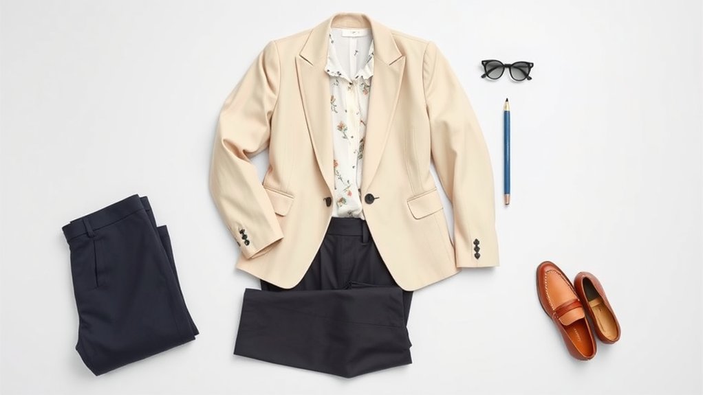 stylowy profesjonalny strój nauczycielski