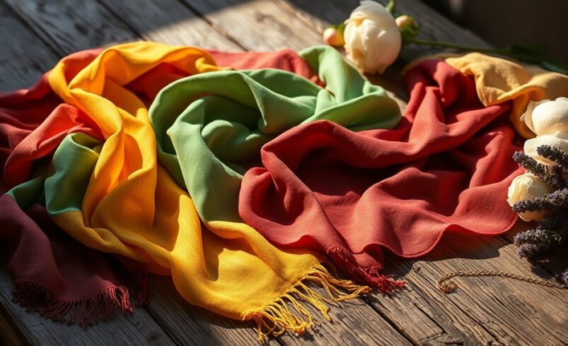 stylowe szaliki i chusty